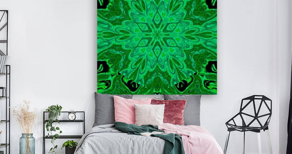 Green Meadow Lotus by Sherrie Larch
