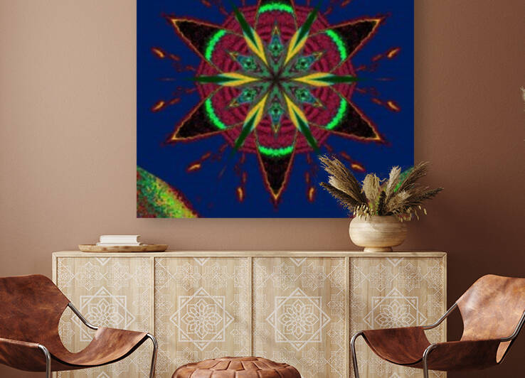 Sky Flower 1 by Sherrie Larch