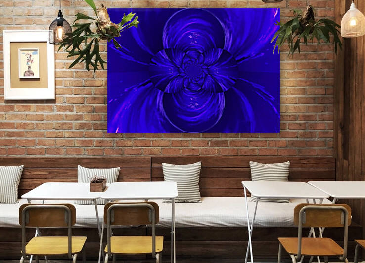 Sapphire Lotus by Sherrie Larch