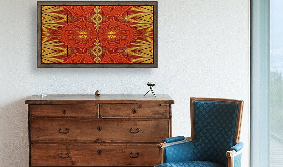 Golden Lotus In Light 2 by Sherrie Larch