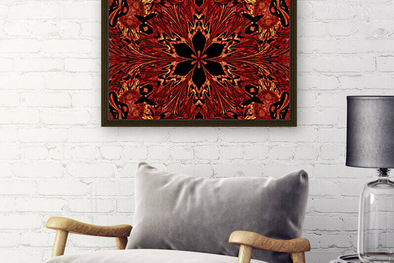 Black Gold Lotus 1 by Sherrie Larch