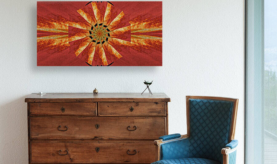 Lotus In Golden Sand 3 by Sherrie Larch