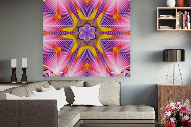 Lotus In The Pink 1 by Sherrie Larch