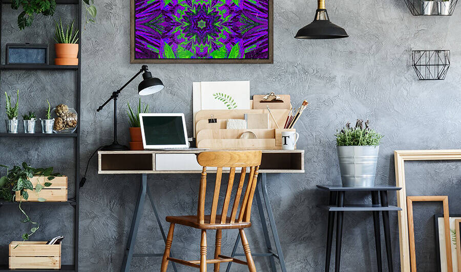 Painted Lotus 22 by Sherrie Larch