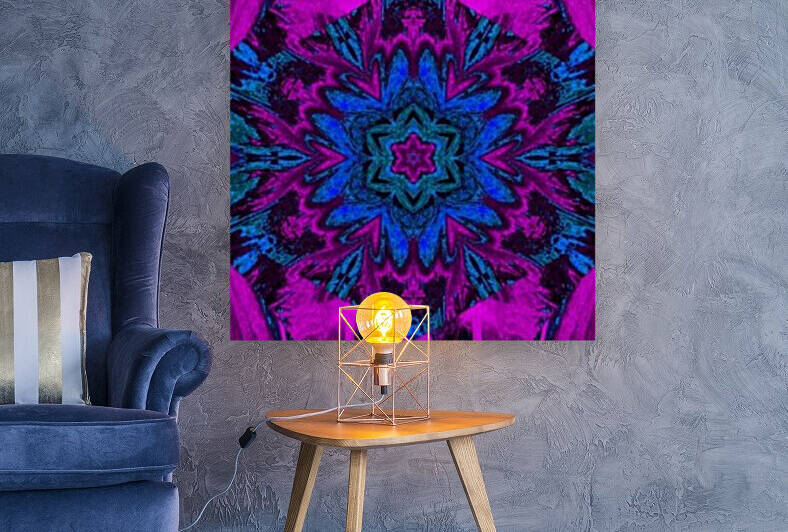 Painted Lotus 24 by Sherrie Larch