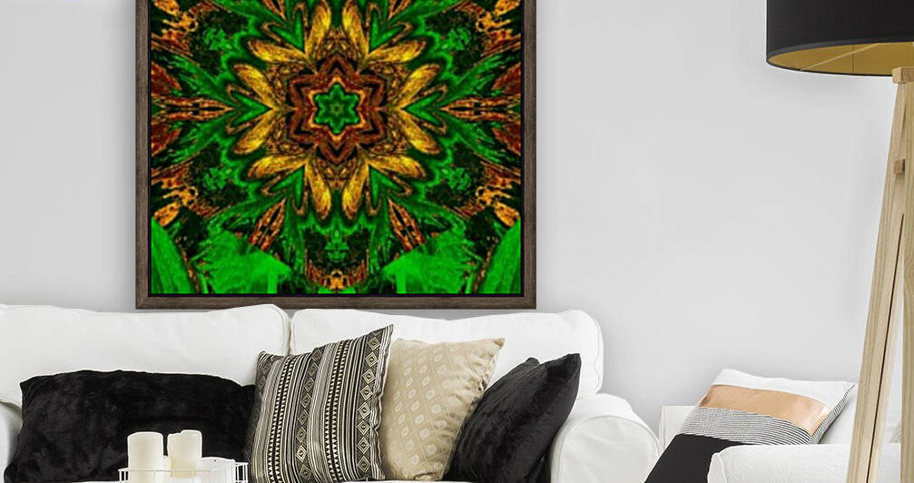 Painted Lotus 28 by Sherrie Larch