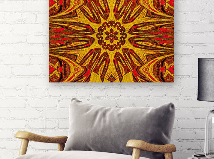 Reflected Lotus 11 by Sherrie Larch