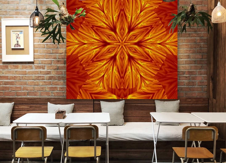 Fire Flowers 67 Reproduction