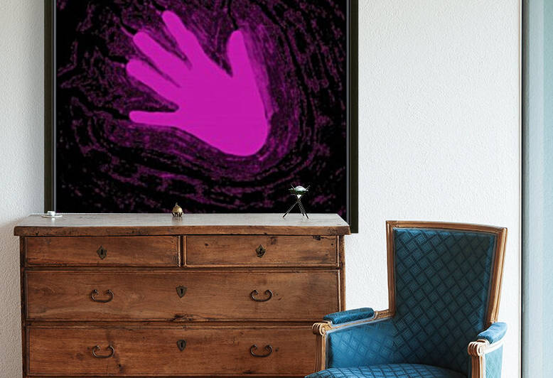 Electric Aura In Pink 2 by Sherrie Larch