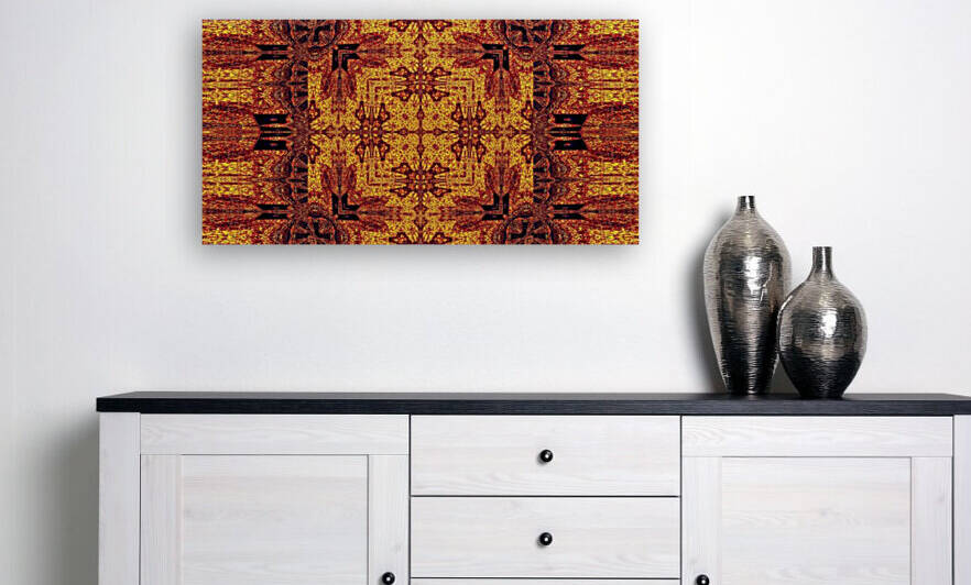 Dark Gold 14 by Sherrie Larch