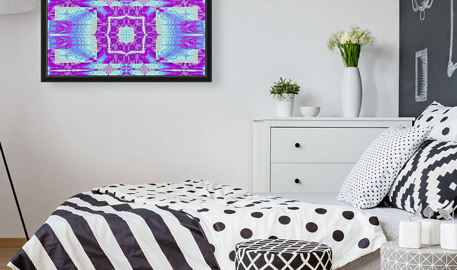 Blue Star Tapestry 2 by Sherrie Larch
