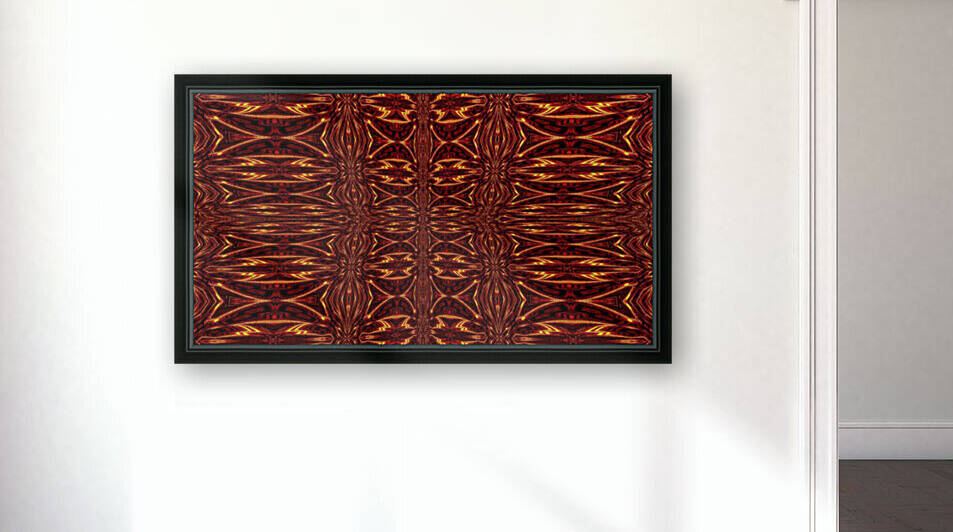Aztec Sun Fire 27 by Sherrie Larch