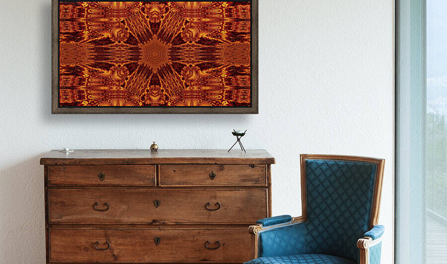 Aztec Sun Fire 112 by Sherrie Larch