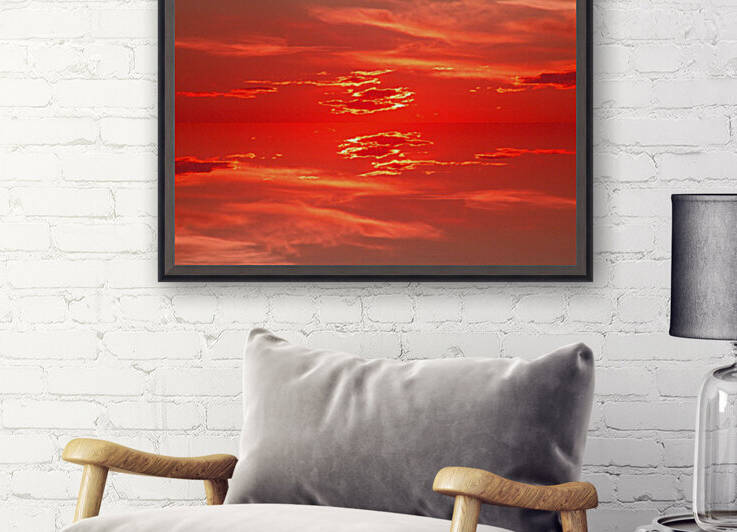 Sunset Scarlet Red  2 by Sherrie Larch
