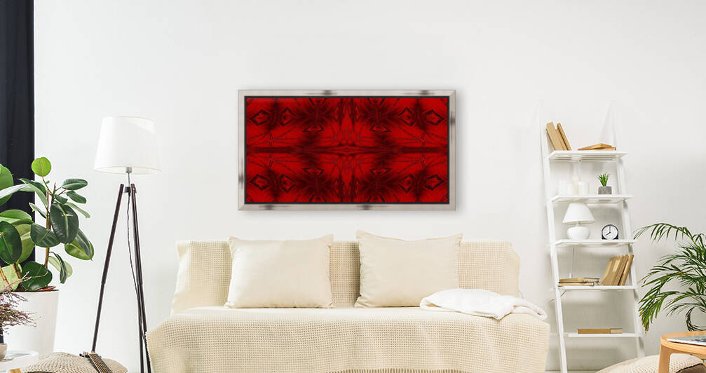 Red Crystal 5 by Sherrie Larch