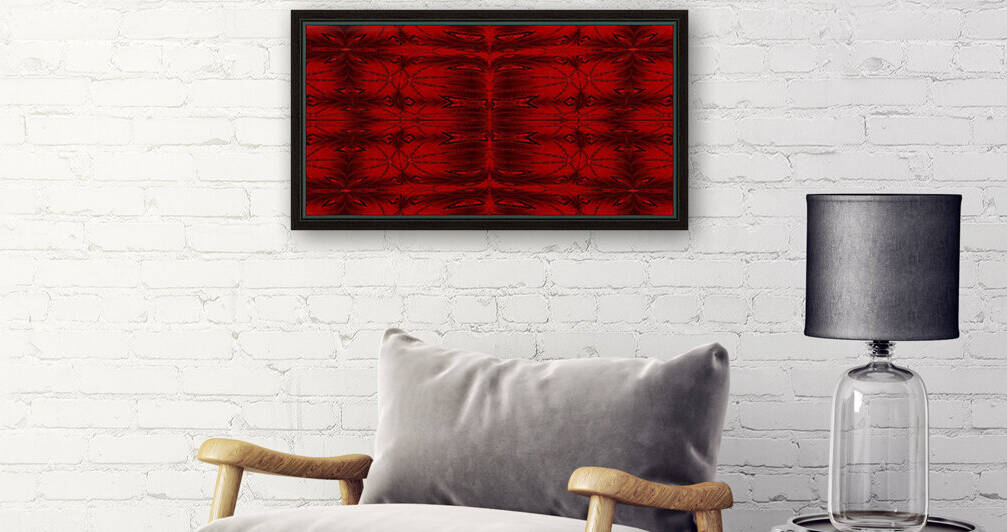 Red Crystal 6 by Sherrie Larch