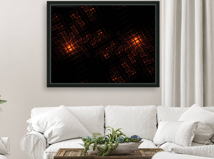 Sun Through  Glass  by Sherrie Larch