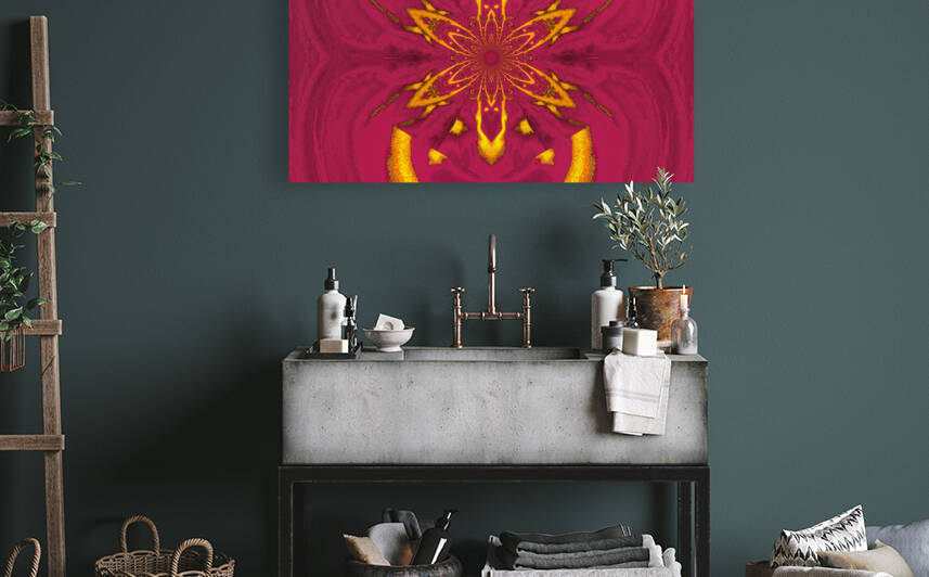Flowers of Atlantis Velvet 10 by Sherrie Larch