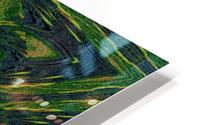 Green Flower 2 HD Metal print