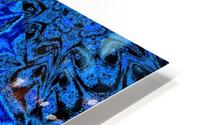 Blue Peony  HD Metal print