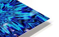 Blue Daisy HD Metal print