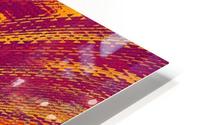 Abstract Textile 1 HD Metal print
