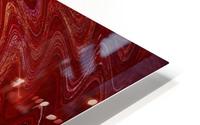 Digital Waves 1 HD Metal print