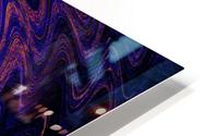 Digital Waves 4 HD Metal print