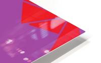 Purple Red Falling 1 HD Metal print