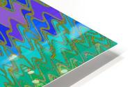 Zig Zag 4 HD Metal print