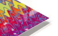 Zig Zag 5  HD Metal print