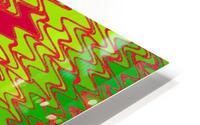 Zig Zag 10 HD Metal print