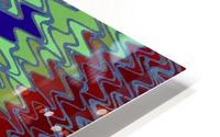 Zig Zag 12 HD Metal print