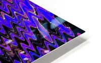 Zig Zag Chaos 1 HD Metal print