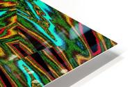 Blue Green Plumerias HD Metal print