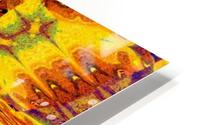 Painted Wildflowers 1 HD Metal print