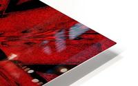 Red Night Flower HD Metal print