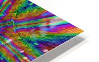 Psychedelic Trip Flower HD Metal print