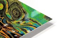 Green Wave Lotus HD Metal print