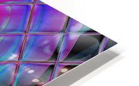 Glass Window Lotus  HD Metal print