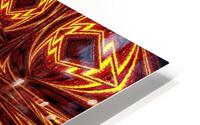Aztec Sun Fire 21 HD Metal print