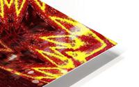 Aztec Sun Fire 49 HD Metal print