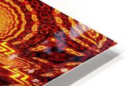 Aztec Sun Fire 64 HD Metal print