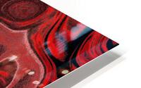 Red Fire Stone HD Metal print