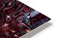 Rose Fire Stone HD Metal print
