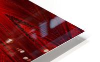 Red Crystal 2 HD Metal print