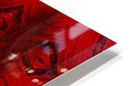 Red Crystal 4 HD Metal print