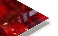 Red Crystal 6 HD Metal print