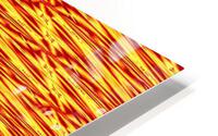 Orange Spark HD Metal print