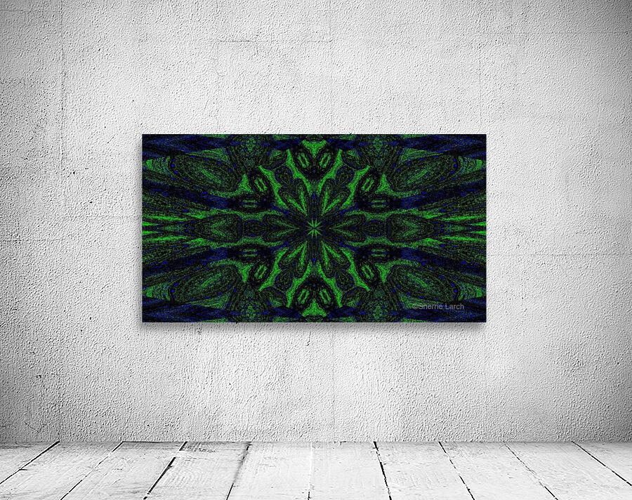 Green Poeny Wall Preview